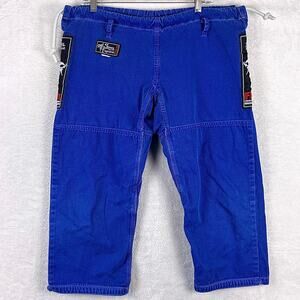 Strike Fightwear Jiu Jitsu GI Pants Blue MMA BJJ Combat Sports Grappling UFC